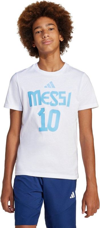 adidas - Messi T-shirt - Wit - Katoen