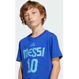 Messi Name and Number Graphic T-shirt Kids