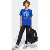 adidas Performance Messi Name and Number Graphic T-shirt Kids - Kinderen - Blauw- 176