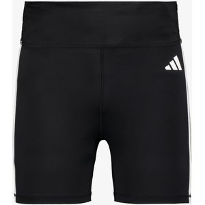 adidas - Optime Essentials 3 Stripes - Korte Leggings - Zwart