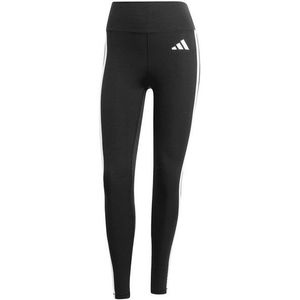 Adidas - Optime Essentials 3 Stripes - Leggings - Zwart - Gerecycled Materiaal