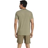 adidas Performance - T-shirt - Olijf - Polyester