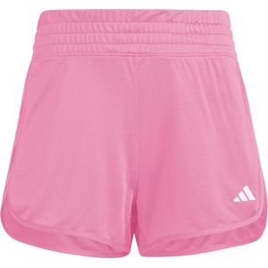 adidas Performance Pacer Essentials Knit High-Rise Short - Dames - Roze 3