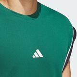 adidas - Basketball - Tanktop - Zwart - 100% Gerecycled Polyester