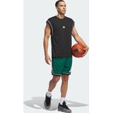 adidas Performance adidas Basketball Badge of Sport Short - Heren - Groen 5