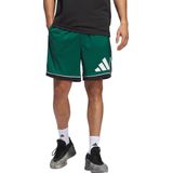 adidas Performance adidas Basketball Badge of Sport Short - Heren - Groen 5