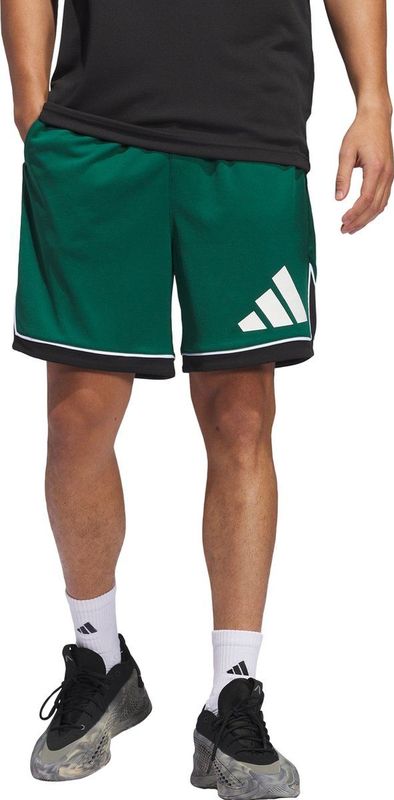 adidas Performance adidas Basketball Badge of Sport Short - Heren - Groen 5
