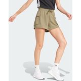 Sportbroek 'Essentials' - Effen - Sweatstof - Loosefit - High Waist