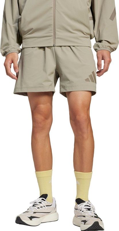 adidas - Sportshort - Zwart - Polyester/Katoen - Normale Pasvorm