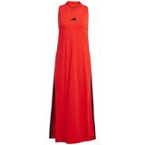 adidas - Racerbackjurk - Zwart - 93% Katoen, 7% Elastaan