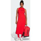 adidas - Racerbackjurk - Zwart - 93% Katoen, 7% Elastaan