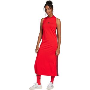 adidas - Racerbackjurk - Zwart - 93% Katoen, 7% Elastaan