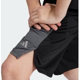 adidas Performance Training AEROREADY Heather Short Kids - Kinderen - Zwart