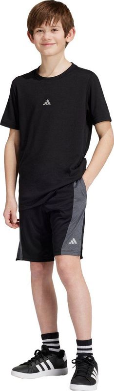 adidas Performance Training AEROREADY Heather Short Kids - Kinderen - Zwart