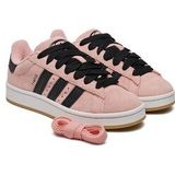 Sneakers - Zwart - Leer - Logoprint - Snoersluiting