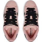 Sneakers - Zwart - Leer - Logoprint - Snoersluiting