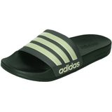 adidas - Adilette Shower Slippers - Zwart Grijs Beige - Synthetische Wreefband - Voering van Textiel
