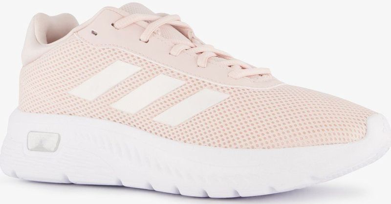 adidas - Cloudfoam Sneakers - Wit - Bovenwerk van Mesh - Vetersluiting