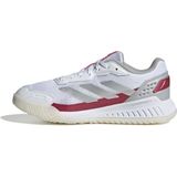 Adidas CourtQuick Padelschoenen - Kleur: Wit, Zilver, Roze
