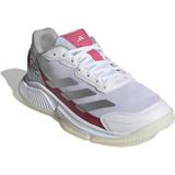 Adidas CourtQuick Padelschoenen - Kleur: Wit, Zilver, Roze