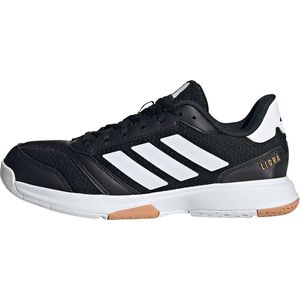 adidas - Ligra 8 - Indoor Schoenen - Zwart - Synthetisch Leer en Mesh