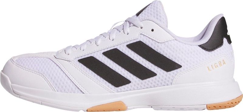 adidas - Ligra 8 - Indoor Schoenen - Wit - Synthetisch Leer en Mesh