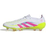 adidas - Predator Elite - Voetbalschoenen - Wit Roze Neongeel - Synthetisch