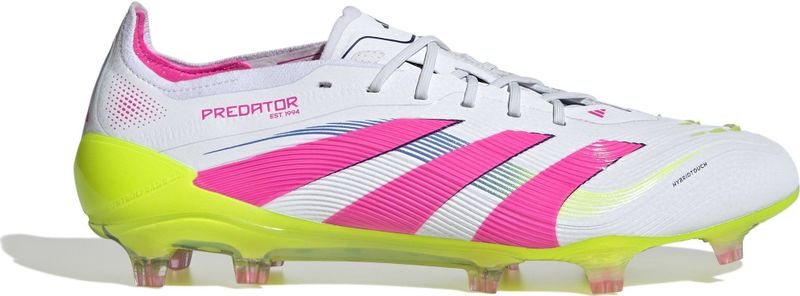 adidas - Predator Elite - Voetbalschoenen - Wit Roze Neongeel - Synthetisch