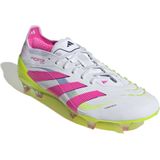 adidas - Predator Elite - Voetbalschoenen - Wit Roze Neongeel - Synthetisch
