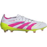 adidas - Predator Elite - Voetbalschoenen - Wit Roze Neongeel - Synthetisch