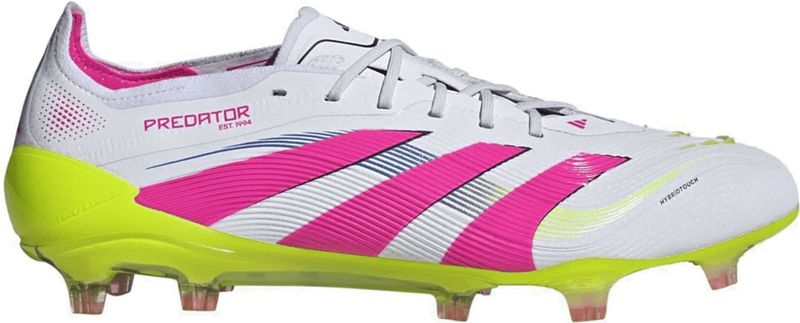adidas - Predator Elite - Voetbalschoenen - Wit Roze Neongeel - Synthetisch