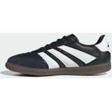 adidas - Predator Freestyle - Zaalvoetbalschoenen - Zwart Wit Bruin - Synthetisch Materiaal