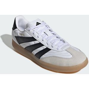 adidas Fu?ballschuhe "Predator Freestyle IN" für Herren, weiß, Gr. 45 ⅓ EU