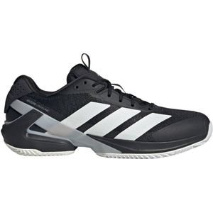 Adidas - Adizero Ubersonic 5 - Tennisschoenen - Zwart - Lichtgewicht - Ademend