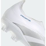 adidas - Predator League - Veterloze Voetbalschoenen - Wit Zilver Blauw - Synthetisch