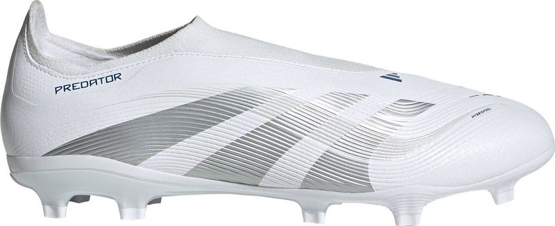 adidas - Predator League - Veterloze Voetbalschoenen - Wit Zilver Blauw - Synthetisch