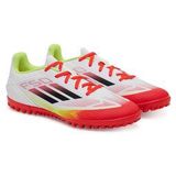 adidas - F50 CLUB TF - Voetbalschoenen - Cloud White / Core Black / Solar Yellow - Synthetisch