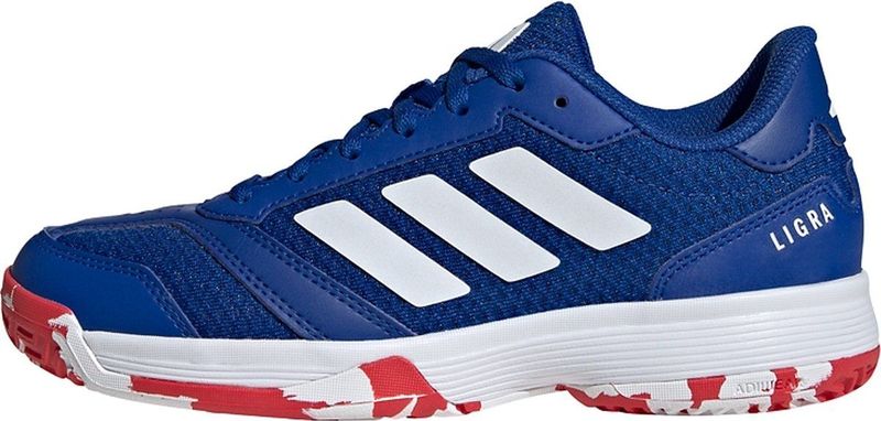 adidas - Ligra 8 K - Indoorschoenen - Zwart - Mesh - 20% Gerecycled