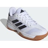 adidas - Ligra 8 - Indoor Schoenen - Wit - Synthetisch - Gerecycled Materiaal