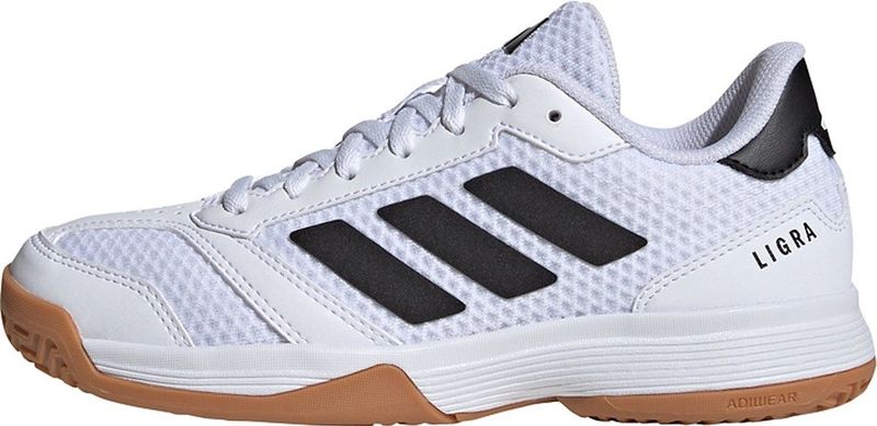 adidas - Ligra 8 - Indoor Schoenen - Wit - Synthetisch - Gerecycled Materiaal