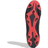 adidas - F50 CLUB - Voetbalschoenen - Core Black/Iron Met./Lucid Red - Synthetisch