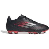 adidas - F50 CLUB - Voetbalschoenen - Core Black/Iron Met./Lucid Red - Synthetisch