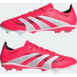 adidas - PREDATOR LEAGUE - Voetbalschoenen - Lucid Red / Cloud White / Core Black - Standaard Pasvorm