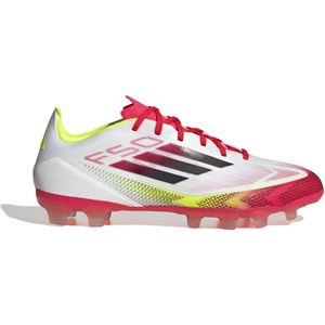adidas - F50 Pro - Voetbalschoenen - Wit Rood Zwart Geel - Synthetisch