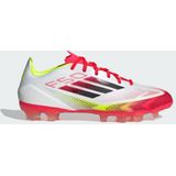 adidas F50 Pro - Voetbalschoenen - Wit Rood Zwart Geel - Synthetisch