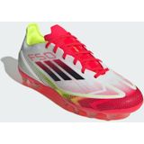 adidas F50 Pro - Voetbalschoenen - Wit Rood Zwart Geel - Synthetisch