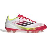 adidas F50 Pro - Voetbalschoenen - Wit Rood Zwart Geel - Synthetisch