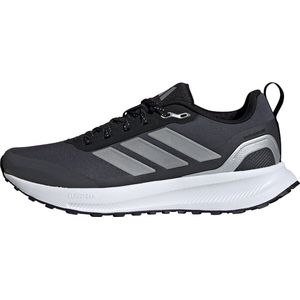 adidas - Runfalcon 5 - Hardloopschoenen - Zwart/Zilver Metallic - Mesh/PU