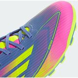 Adidas - F50 League - Voetbalschoenen - Zwart - Fiberskin - Kunstgras