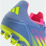 Adidas - F50 League - Voetbalschoenen - Zwart - Fiberskin - Kunstgras